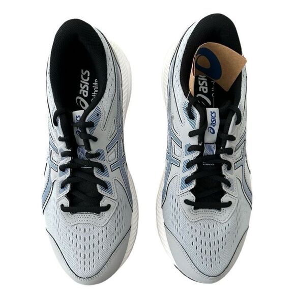 Asics Men’s Gel-Contend 8 Piedmont Grey Asics Blue Running Shoe 9.5 Extra Wide - Picture 6 of 10